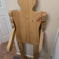 🔥Say hi to Bob! Folk Art Child-Size Articulated Wooden Mannequin🔥
