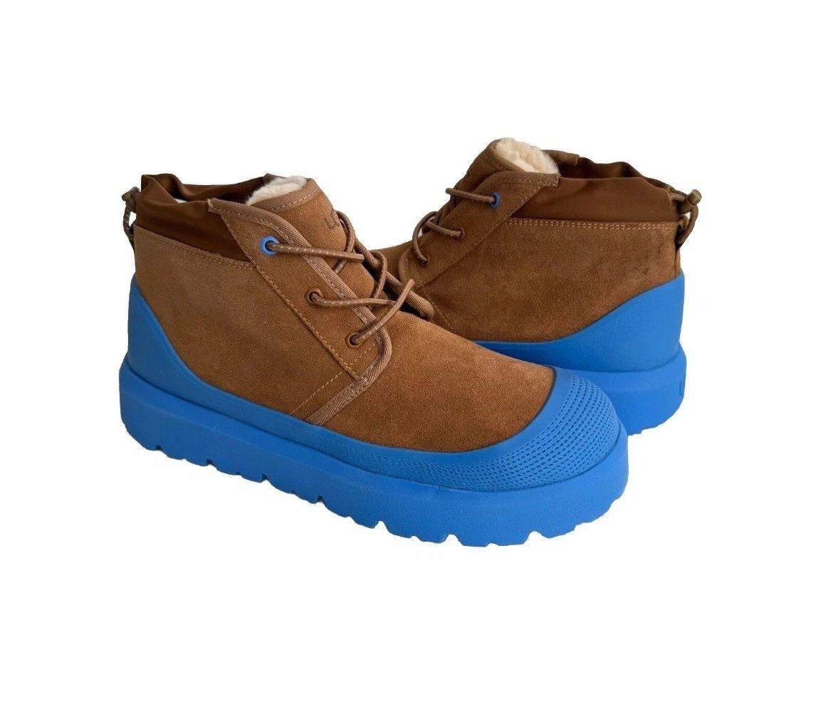 UGG ALL GENDER NEUMEL WEATHER HYBRID CHESTNUT/ BIG SKY MEN US 4/WMNS 6