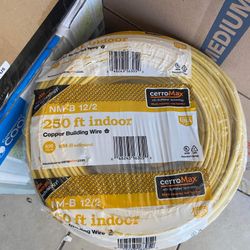 Cerrowire 250 ft 12/2 Yellow Solid CerroMax Copper NM-B Wire ( Brand New ) 