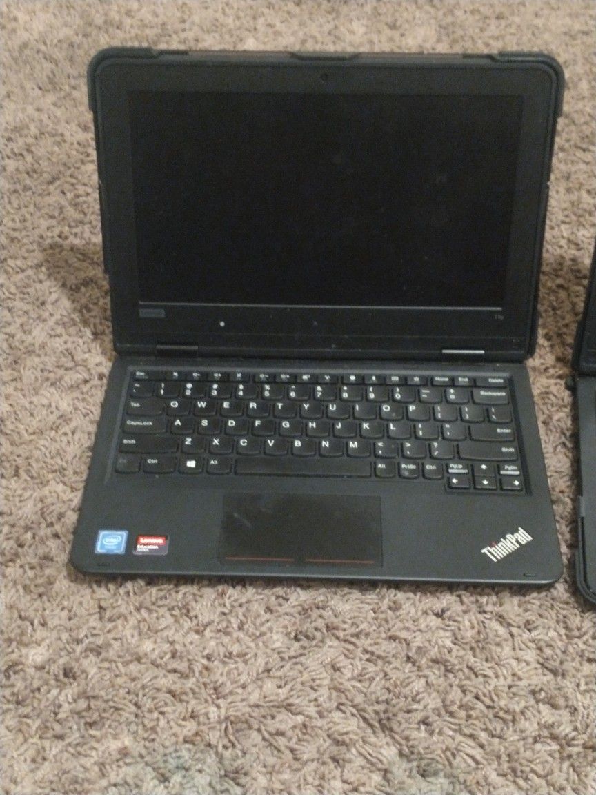 Twin Lenovo Computer Laptops (2005)