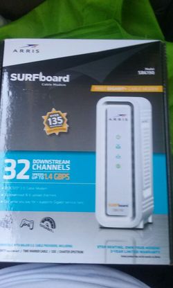 Surfboard cable modem