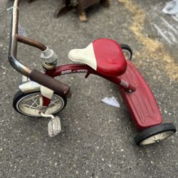 kids Flywheel Tricycle Metal Collectible