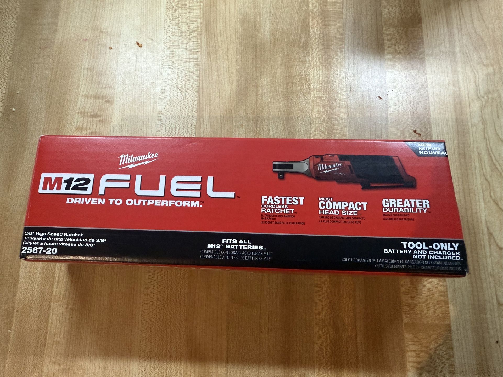 Milwaukee 12v fuel 3/8” ratchet tool only $150 firm in n Lakeland