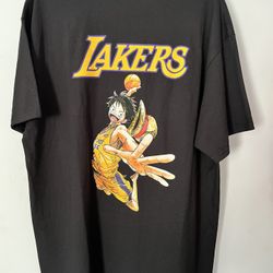 Lakers one Piece Anime Collab