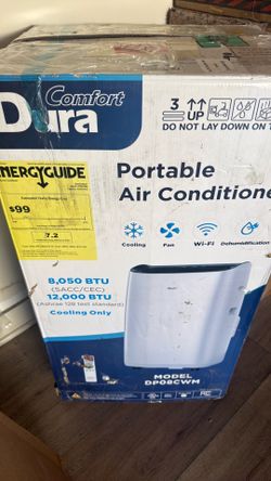 12000 BTU Portable Air Conditioner for Rooms Up to 550 Sq.Ft, Self-Evaporating Portable AC Unit, 3-in-1 Cooling, Fan & Dehumidifier, Remote Control