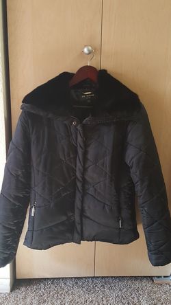 Beautiful black mink St. John coat