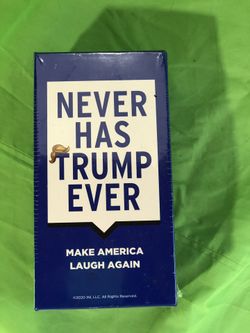 Never Has Trump Ever Card Game