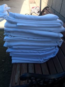 Manteles para meza redonda solo 5 cada uno