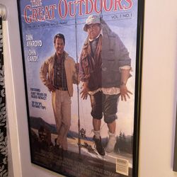 The Great Outdoors Poster Framed 26x39