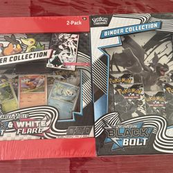 Pokemon Black Bolt/White Flare Sams Club 2 Pack