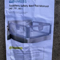 MBQMBSS Baby Bed Rails for Toddlers - 77’’ Extra Long Adjustable Baby Bed Side Rail Guard with Y-Strap for Kids Twin,Double,Full Size Queen & King Mat