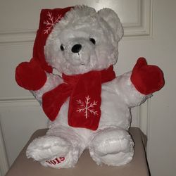 2015 DanDee Snowflake 20" Christmas/Holiday Teddy Bear Plush Stuffed Animal
