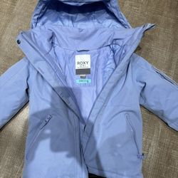 Girls Snow Jacket- Roxy Size 10