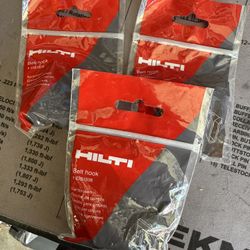 Hilti Belt Hooks. 