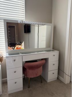 White Vanity