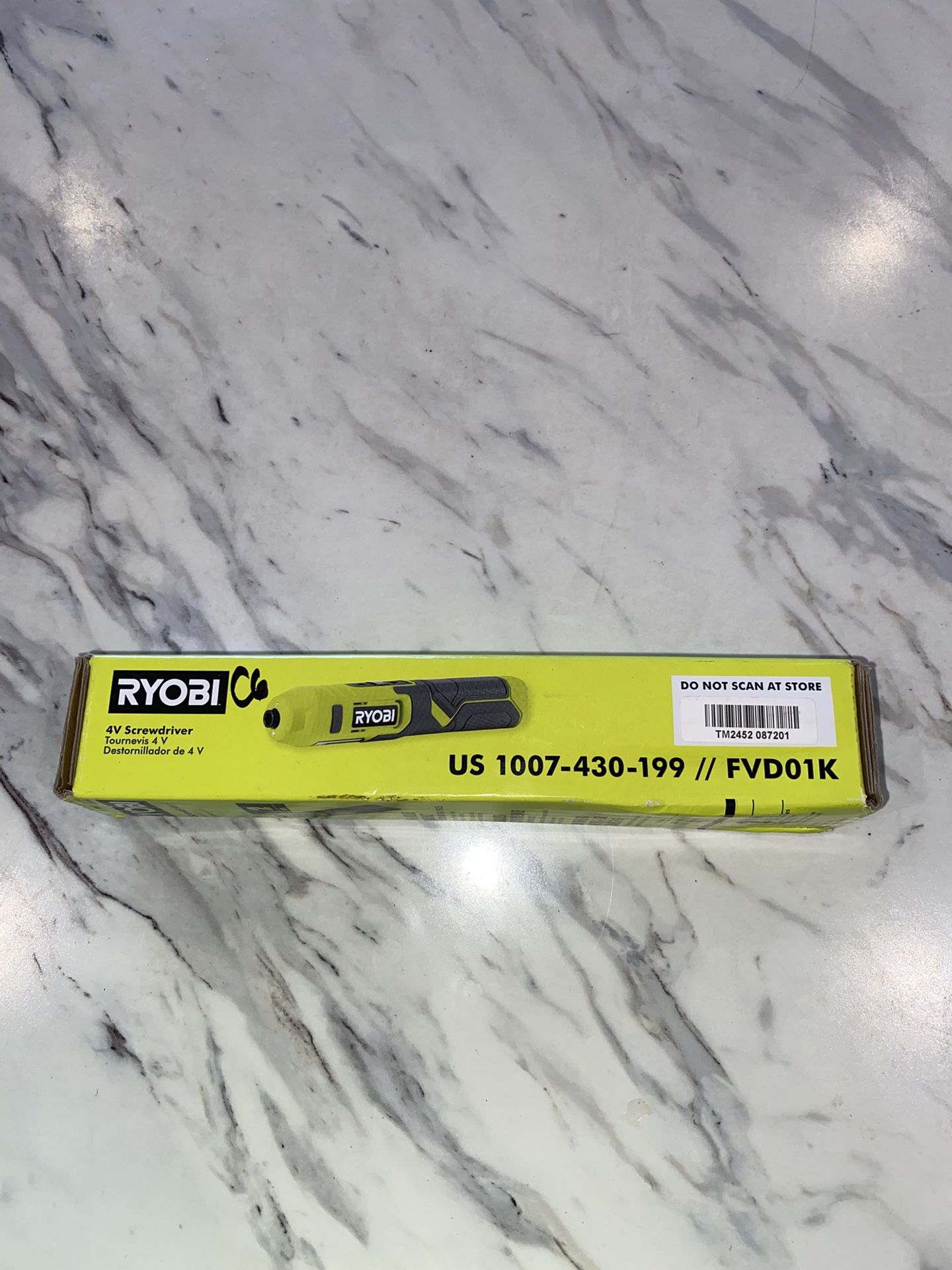 Ryobi 4v Screwdriver