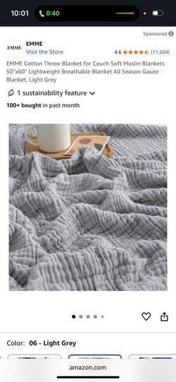 Muslin Blanket 50x60