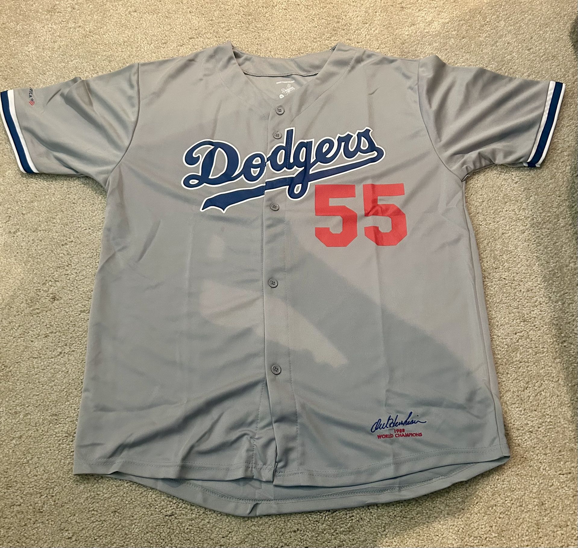 Orel Hershiser Dodgers Jersey