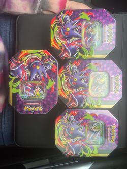 Pokemon Gengar tins