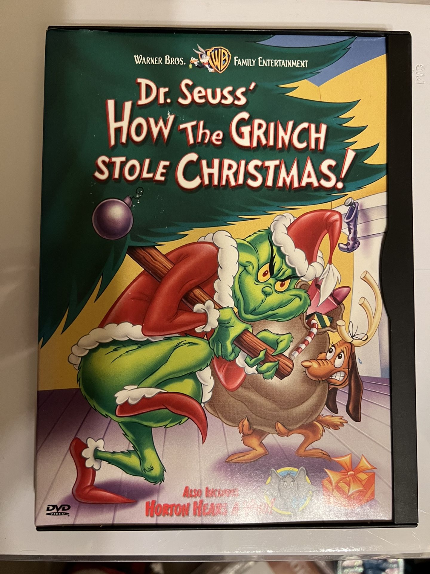 Dr. Seuss’ Grinch DVD -Like New 