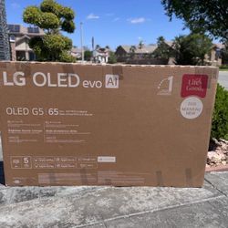 65G5 65” Lg smart 4k oled Tv 