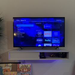 43in roku tv with remote