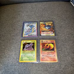Pokemon Cards - Vintage English & Japanese +EX/GX + Graded Card 