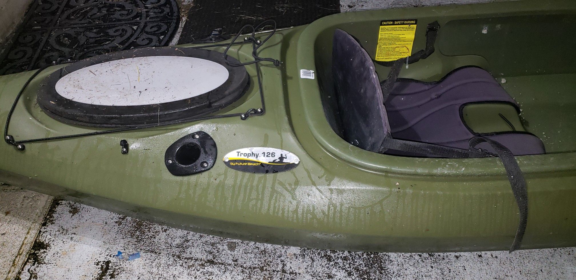 Future Beach Trophy 126 DLX Angler Kayak for Sale in Orlando, FL OfferUp