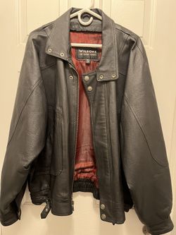 Wilson Men’s Leather Jacket - Size XL