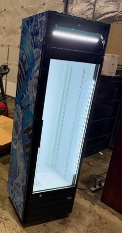 Single Glass Door Commercial Display Cooler