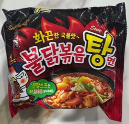 DISCONTINUED LIMITED STOCK Samyang Buldak Bokkeum Tangmyun (불닭볶음탕면) — the Buldak Hot Chicken Flavor Stew ramen. 🌶️🍜