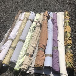 Bolts Of Fabric 