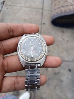 Vintage Seiko Navigator Timer Automatic Gmt Watch 6117-8009 working