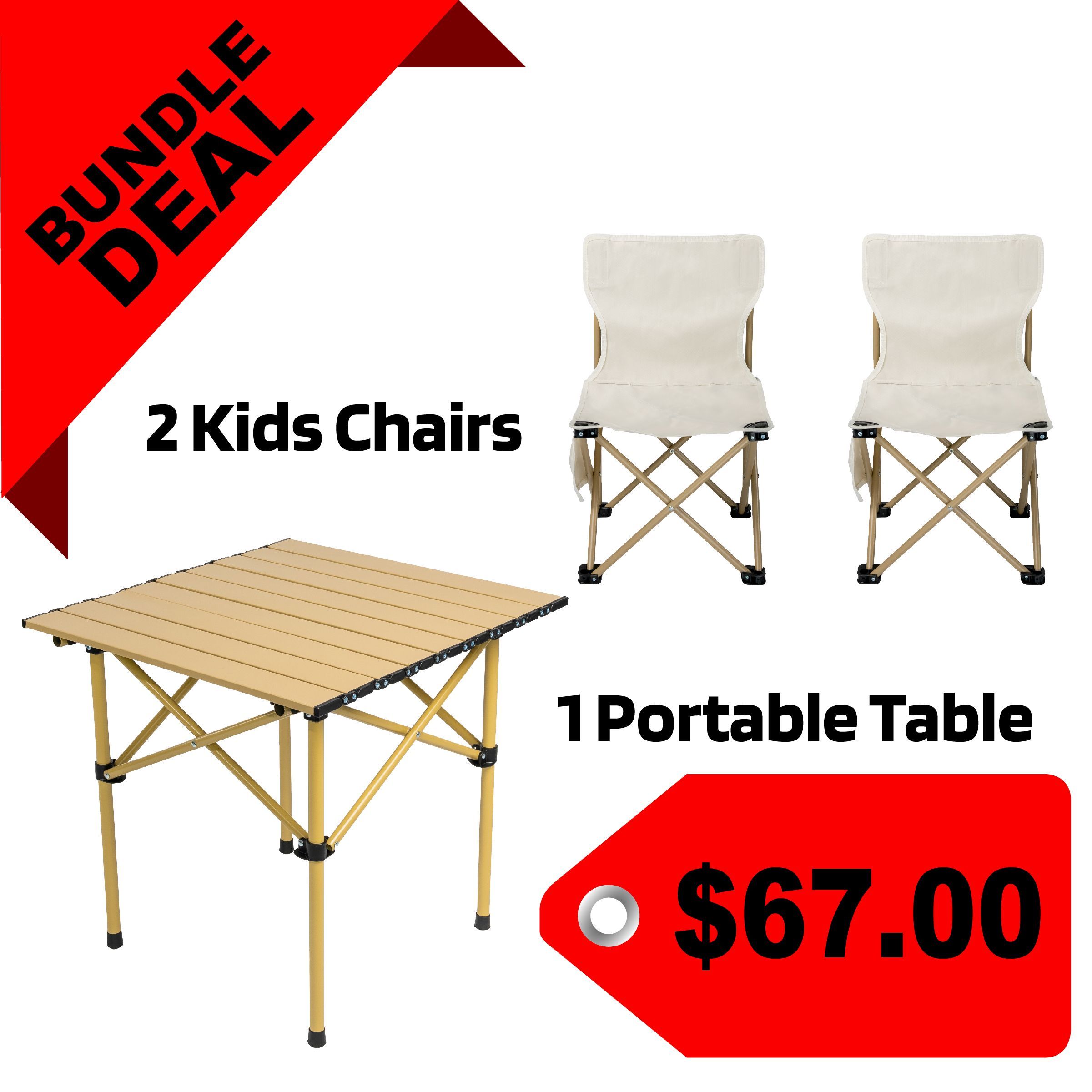 Bundle: Kids Chairs and Table