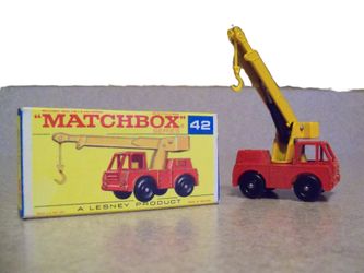 Iron Ferry Crane By Match Box