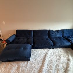 Royal Blue Couches 