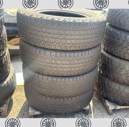 255 70 18 GoodYear Set of 4 Used Very Clean Condition