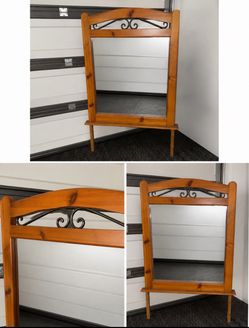 Solid Pine 4-Piece Bedroom Set – Dresser, Mirror & 2 Nightstands – $500 OBO