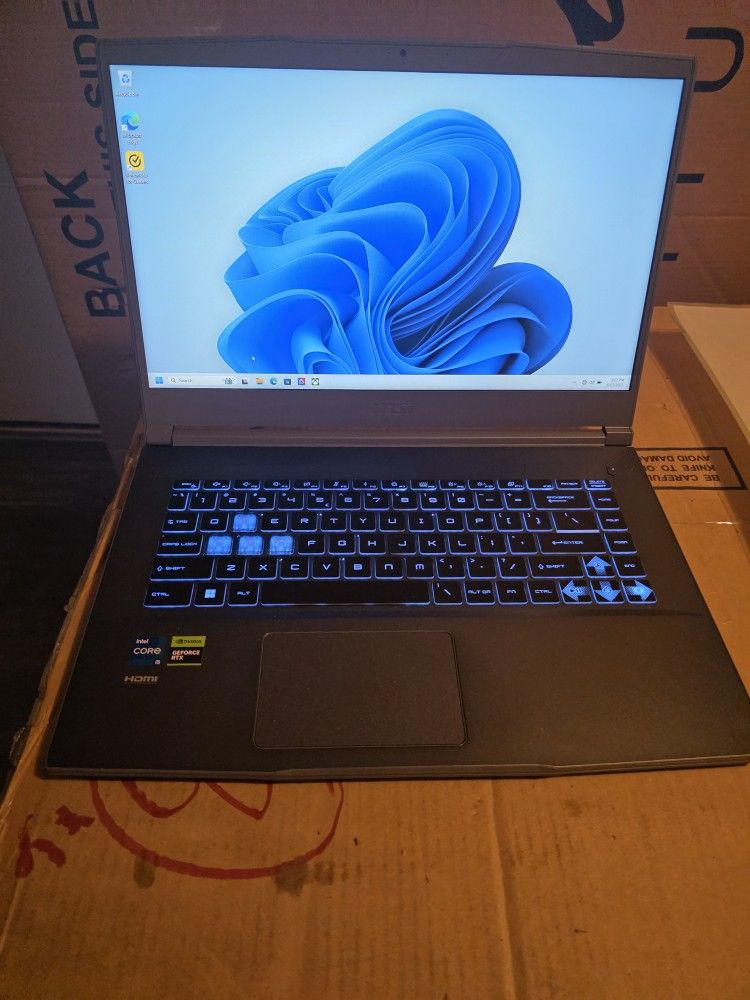 MSI 15 Inch Laptop