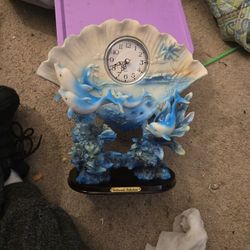 Goldenvale  Collection Dolphin Clock