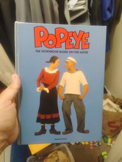 Vintage Popeye 1980 movie book