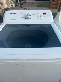 2023 Samsung Washing Machine in great condition working excellent 50$ delivery 30 day warranty