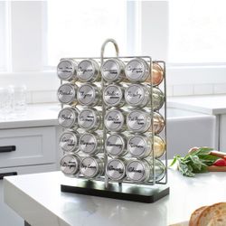 Orii 20 Jar Spice Rack 20 Spices And Herbs Brand New