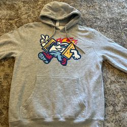 Grey Vintage Hoodie