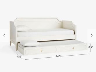 Pottery Barn Ava Regency Twin Trundle Daybed
