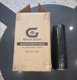 Brand New 80- Gauge 18 in. x 1500 ft. Stretch Wrap Roll 
***4 Roll in a Box 
*** 1500ft not 1000ft