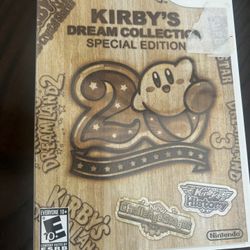 NINTENDO Wii Kirby's Dream Collection Special Edition MINT DISC  