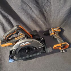 Ridgid Skil Saw/drill 
