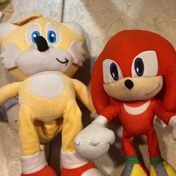 Sonic Plushies