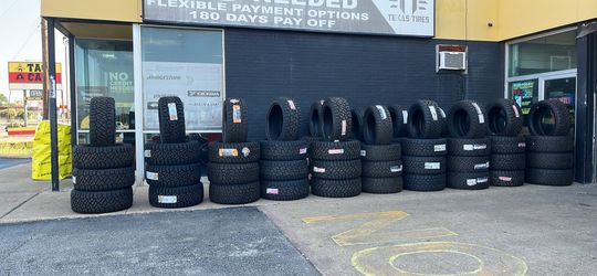 TIRE AND WHEEL SALE $10 DOWN